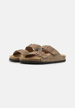 Pier One Leather Unisex - Pantuflas - Stone 7 Pier One Leather Unisex - Pantuflas - Stone -StepStyle 175fe328bc5c4536a1efd32998a7fa78