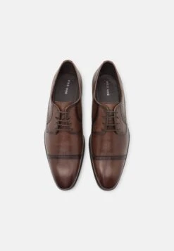 Pier One Leather - Zapatos Con Cordones - Brown -StepStyle 1b4fef67df4f4c9e971a7b9ea973df7f