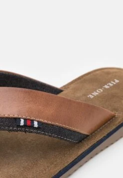 Pier One Leather - Sandalias De Dedo - Cognac -StepStyle 1f87f71132da493d87a878e247d137ba