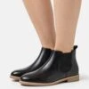 Pier One Leather - Botines Bajos - Black