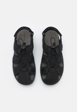 Pier One Leather - Sandalias De Senderismo - Black -StepStyle 348ad4d4a3a548d0b683ff94cec7b0e3