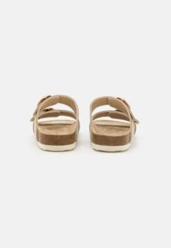 Pier One Leather - Sandalias Planas - Beige -StepStyle 5360c7abaa9e4ffeb91d653059a98728