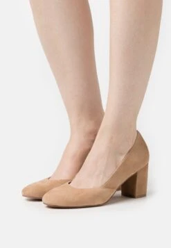 Pier One Leather - Tacones - Light Brown