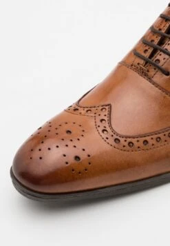 Pier One Leather - Zapatos Con Cordones - Cognac -StepStyle 59740059f0904578bc02e2845a6f9e11