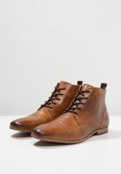 Pier One Botines Con Cordones - Cognac -StepStyle 5d459ab4af5d4e87ad4470b299be69f0