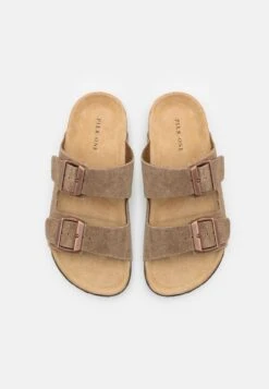 Pier One Leather Unisex - Pantuflas - Stone 9 Pier One Leather Unisex - Pantuflas - Stone -StepStyle 8a668f54d8c54cffbe49465b492ae069