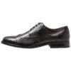 Pier One Leather - Zapatos Con Cordones - Black