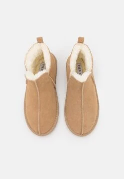 Pier One Leather- Pantuflas - Beige -StepStyle a3189e62d70c4a25956ca62fc91c060e