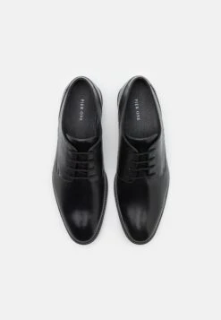 Pier One Leather - Zapatos Con Cordones - Black -StepStyle a6fe37de46a34479b494b07367f9ecba