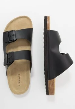 Pier One Unisex - Pantuflas - Black 13 Pier One Unisex - Pantuflas - Black -StepStyle a98de5f417bd4f57b176937b18a12ab7