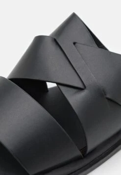 Pier One Sandalias Planas - Black -StepStyle b50a1b42a3ee4cfaa6748df68bcbfe4c