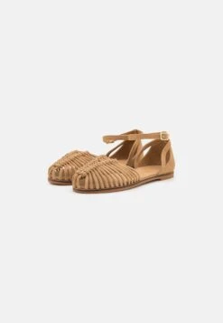 Pier One Leather- Sandalias - Beige -StepStyle ceb1bc5afdad4141a86c94cce4ce7d09