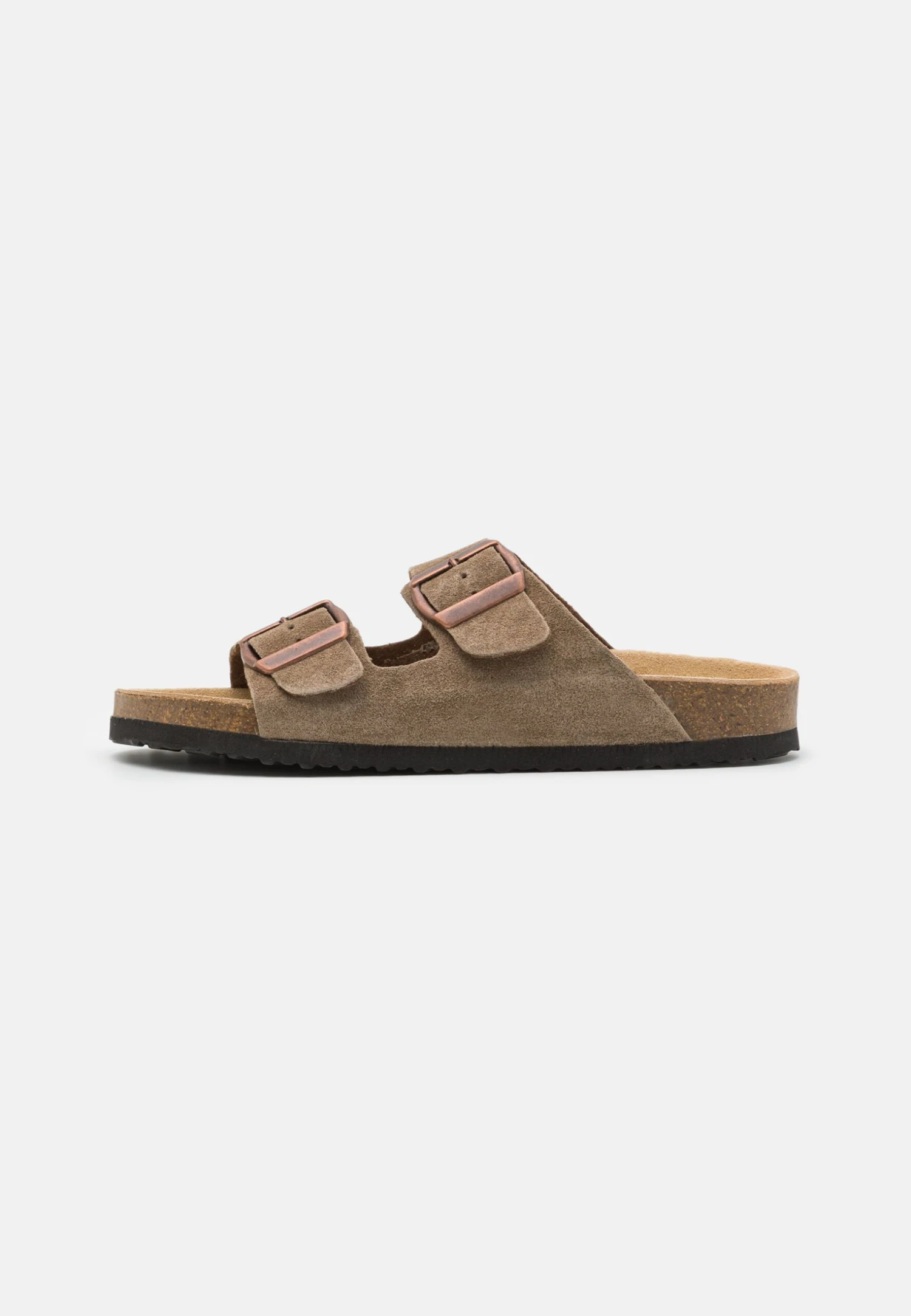 Pier One Leather Unisex - Pantuflas - Stone 1 Pier One Leather Unisex - Pantuflas - Stone