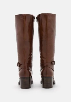Pier One Leather - Botas - Dark Brown -StepStyle deab7ad81b4d4c2a9ac7f3f157a3c5ae