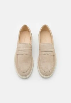 Pier One Leather - Mocasines - Beige -StepStyle ecd4c7f6b0414c85b1eebf8ff7f0dc90