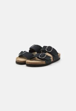 Pier One Leather - Sandalias Planas - Black -StepStyle fefde2b9b36946c6bf099f832a1ca0bd